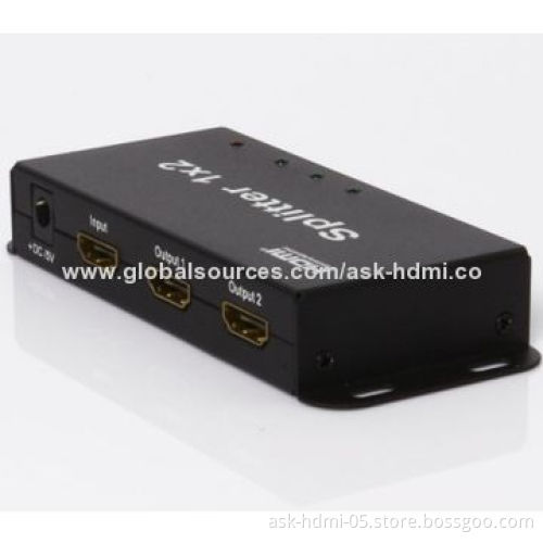 1 x 2 HDMI Splitter, Ultra HD/4K/Full 3D/HDMI 1.4 Version, Best Price